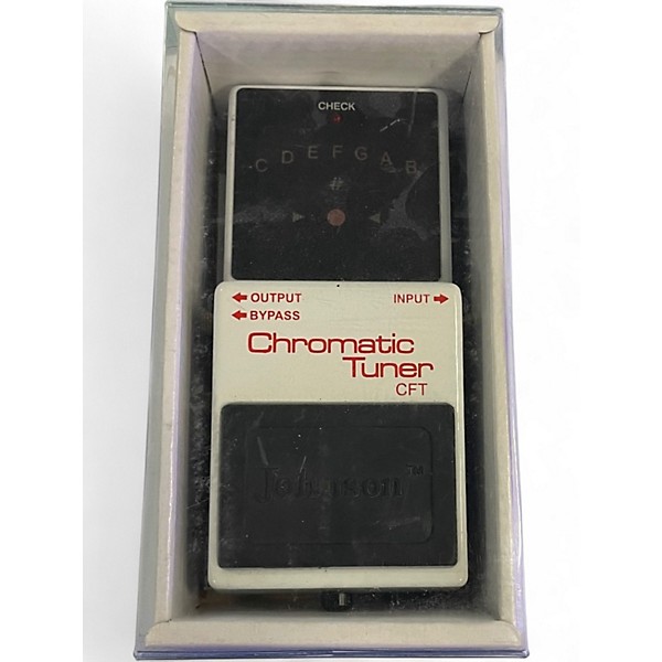 Used Johnson Chromatic Tuner CFT Tuner Pedal