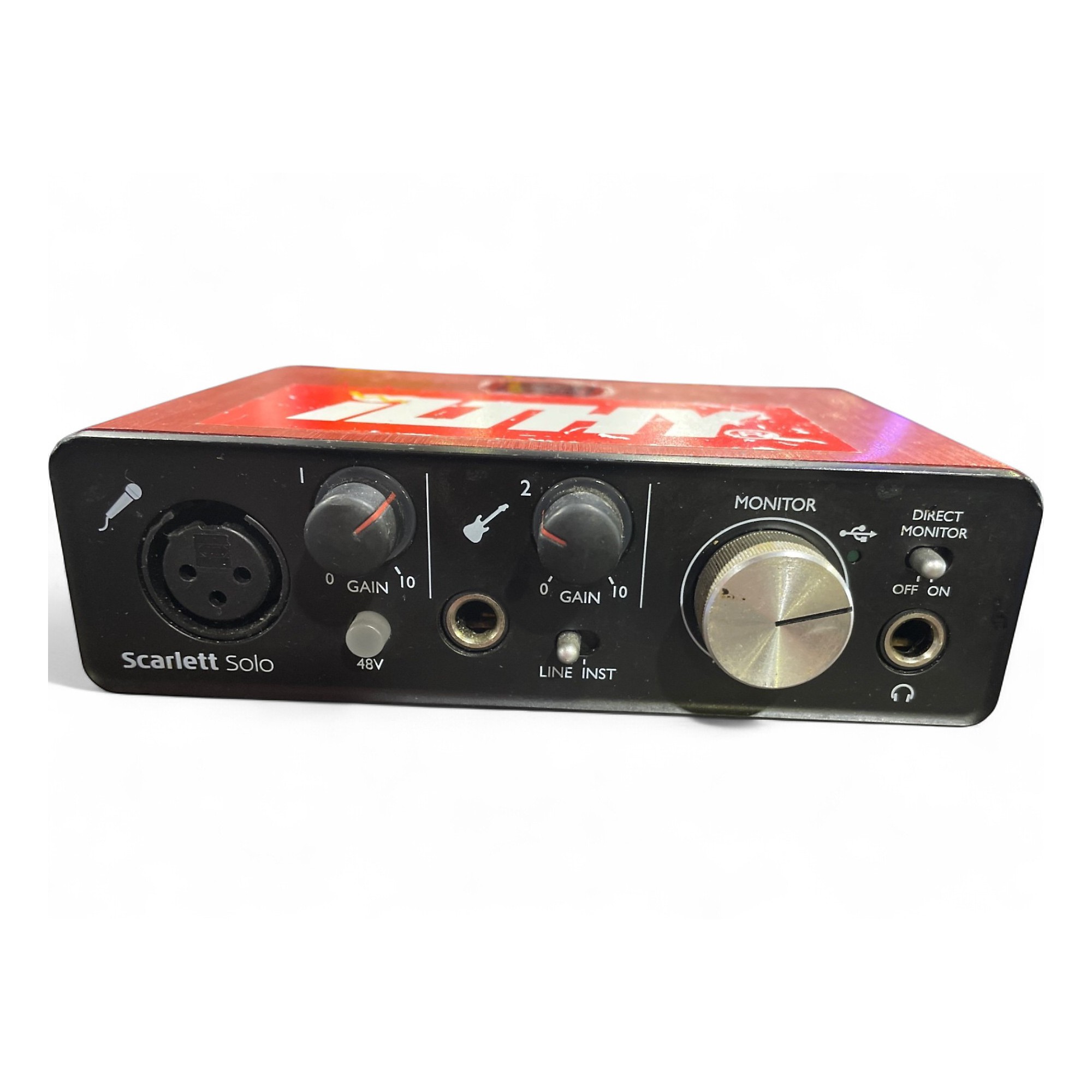 DTM・DAW Focusrite scarlett solo gen2 Used Focusrite Scarlett Solo Gen 2 Audio Interface | Guitar