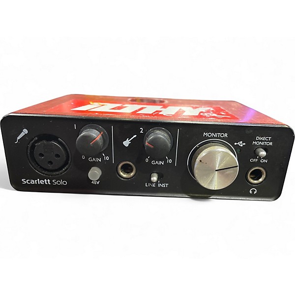 Used Focusrite Scarlett Solo Gen 2 Audio Interface | Guitar