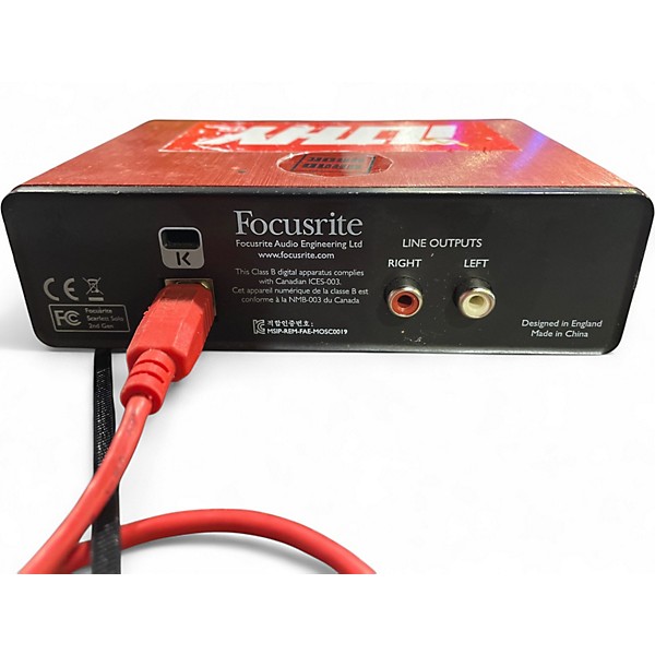 Used Focusrite Scarlett Solo Gen 2 Audio Interface | Guitar