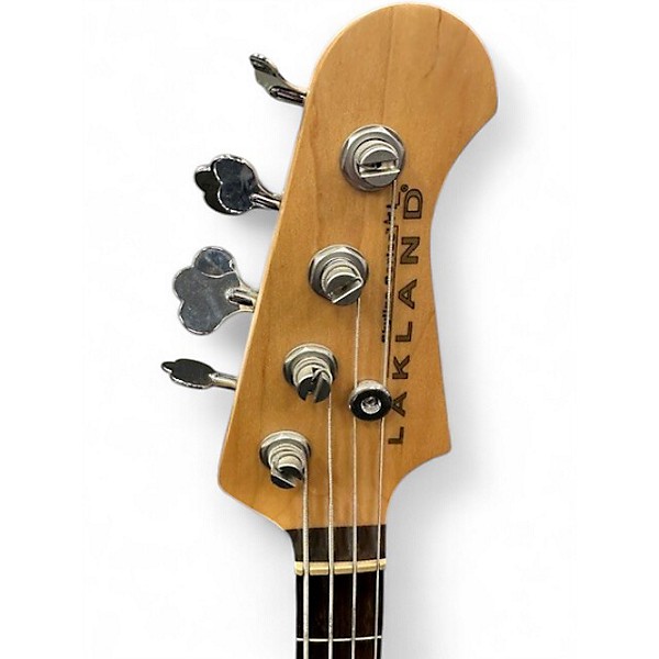 Used Lakland DELUXE 44-02 Cherry Sunburst Electric Bass Guitar