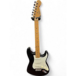 Used Fender Standard Stratocaster Black Solid Body Electric Guitar