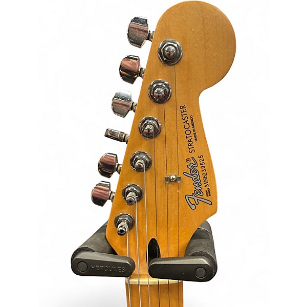 Used Fender Standard Stratocaster Black Solid Body Electric Guitar