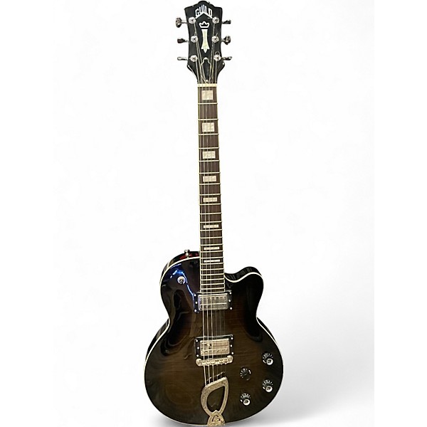 Used Guild ARISTOCRATE 3 Color Sunburst Solid Body Electric Guitar