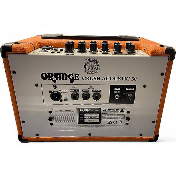 Used Orange Amplifiers CRUSH 30 ACOUSTIC Acoustic Guitar Combo Amp