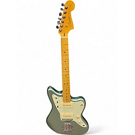 Used Fender American Professional Jazzmaster mystic surf green Solid Body Electric Guitar