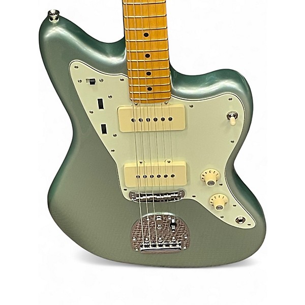 Used Fender American Professional Jazzmaster mystic surf green Solid Body Electric Guitar