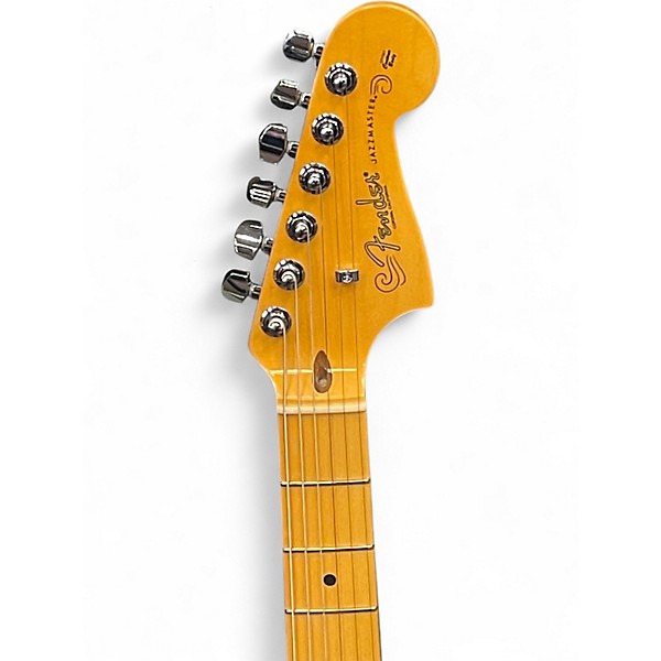 Used Fender American Professional Jazzmaster mystic surf green Solid Body Electric Guitar