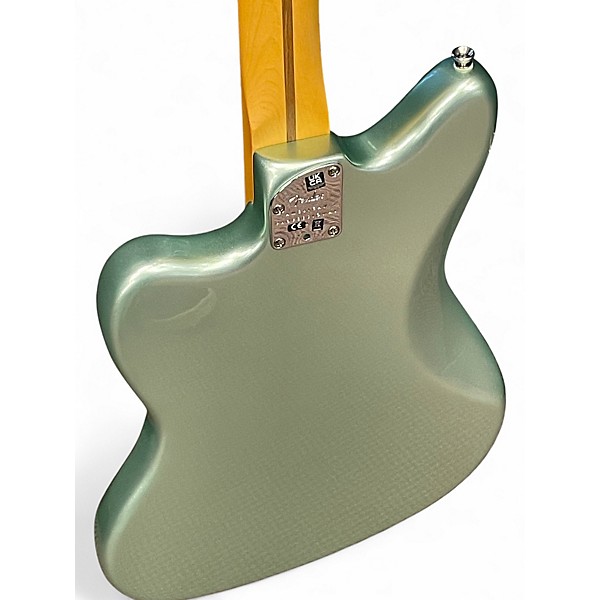 Used Fender American Professional Jazzmaster mystic surf green Solid Body Electric Guitar