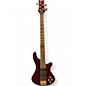 Used Schecter Guitar Research diamond series elite-5 Crimson Red Trans Electric Bass Guitar thumbnail