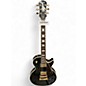 Used Epiphone Les Paul Custom Black and Gold Solid Body Electric Guitar thumbnail