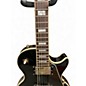 Used Epiphone Les Paul Custom Black and Gold Solid Body Electric Guitar