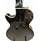 Used Epiphone Les Paul Custom Black and Gold Solid Body Electric Guitar