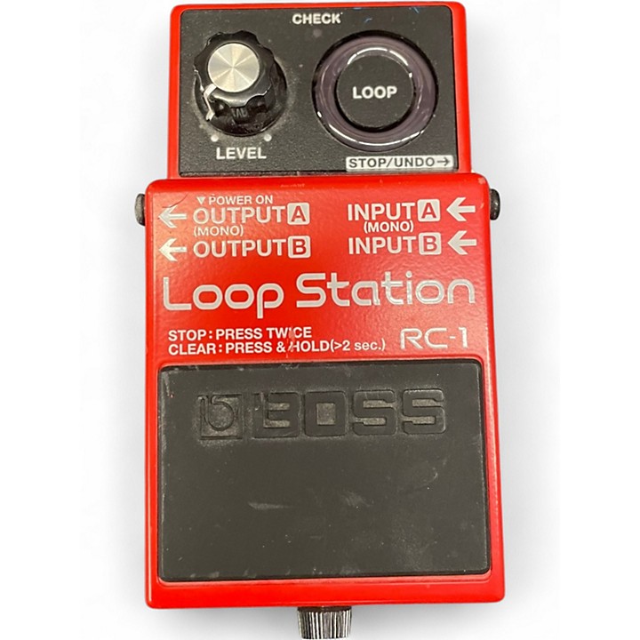 【超美品】BOSS Loop Station RC-1 Boss RC-1 Loop Station Pedal BONUS PAK – Kraft Music
