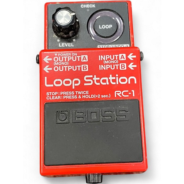 Used BOSS RC1 Loop Station Pedal | Guitar Center