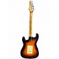 Used Johnson Double Cut 3 Color Sunburst Solid Body Electric Guitar