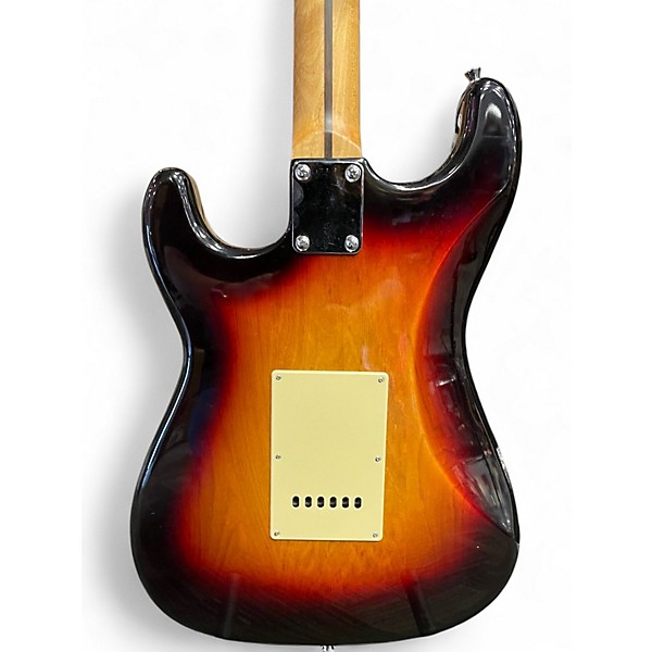 Used Johnson Double Cut 3 Color Sunburst Solid Body Electric Guitar