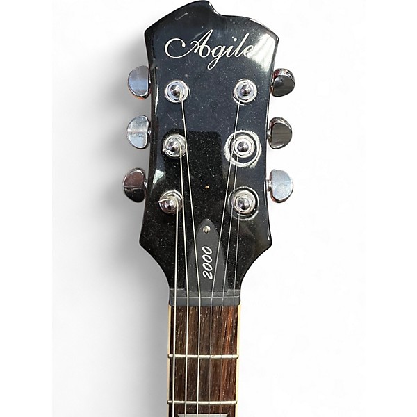 Used Agile 2000 2 Color Sunburst Solid Body Electric Guitar