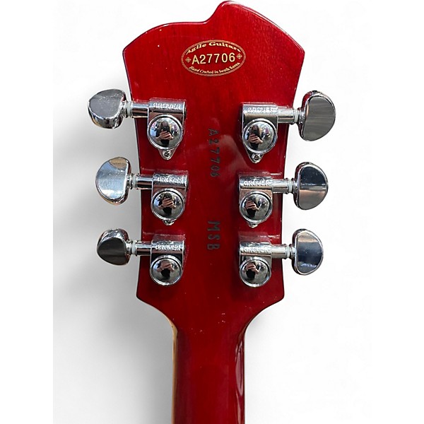 Used Agile 2000 2 Color Sunburst Solid Body Electric Guitar