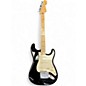 Used 2017 Fender Standard Stratocaster Black Solid Body Electric Guitar thumbnail