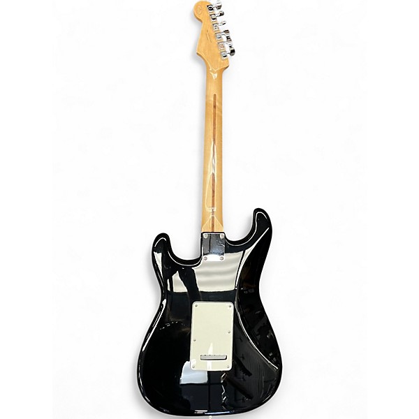 Used 2017 Fender Standard Stratocaster Black Solid Body Electric Guitar