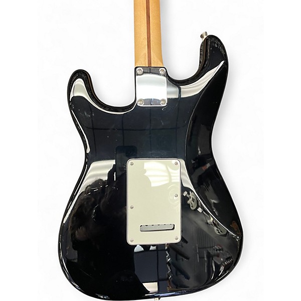 Used 2017 Fender Standard Stratocaster Black Solid Body Electric Guitar