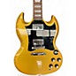 Used 2022 Epiphone SG Standard Gold Solid Body Electric Guitar