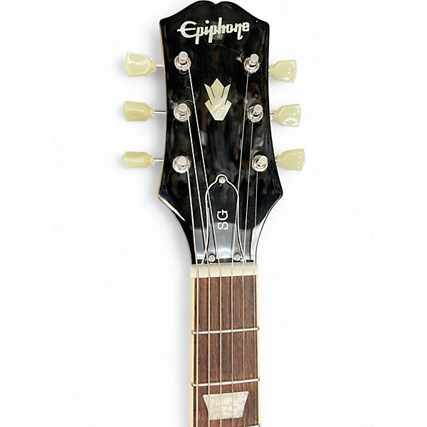 Used 2022 Epiphone SG Standard Gold Solid Body Electric Guitar