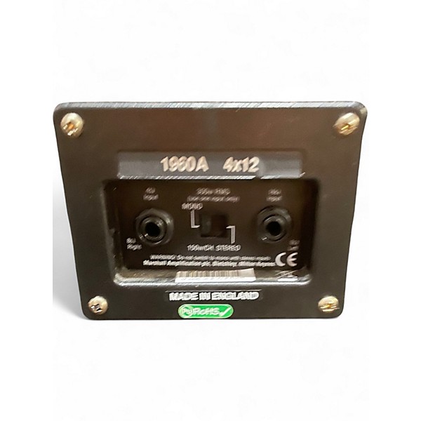 Used Marshall 1960A 300W 4x12 Stereo Slant Guitar Cabinet