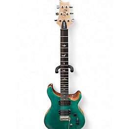 Used PRS SE Custom 24-08 Turquoise Solid Body Electric Guitar