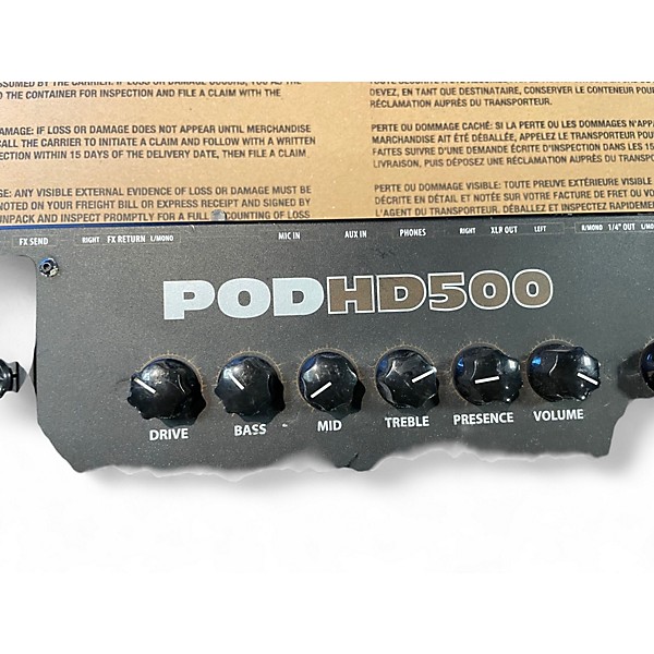 Used Line 6 Pod HD500 Amp Modeler Effect Processor