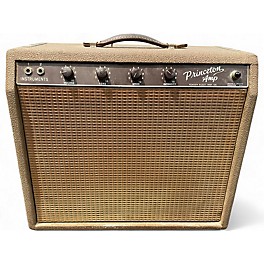 Vintage 1963 Fender Princeton Tube Guitar Combo Amp