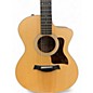 Used Taylor 214CE Natural Acoustic Electric Guitar