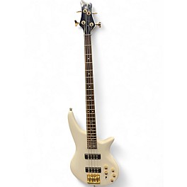 Used Jackson JS3 Snow White Electric Bass Guitar