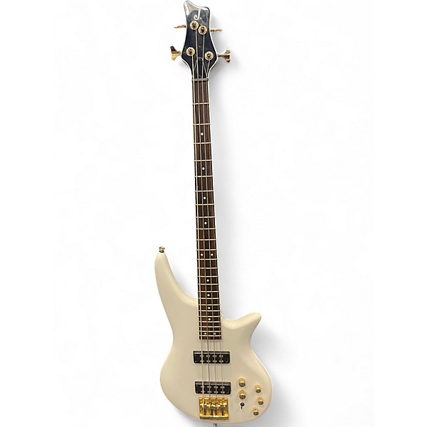 Used Jackson JS3 Snow White Electric Bass Guitar