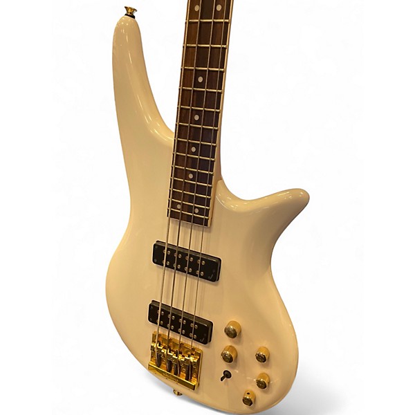 Used Jackson JS3 Snow White Electric Bass Guitar