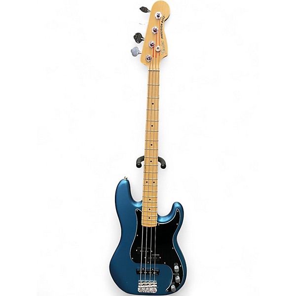 Used Fender American Performer Precision Bass Lake Placid Blue Electric Bass Guitar