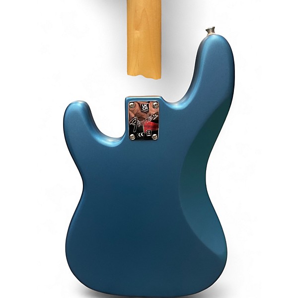 Used Fender American Performer Precision Bass Lake Placid Blue Electric Bass Guitar