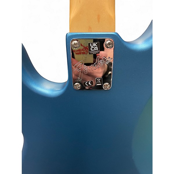 Used Fender American Performer Precision Bass Lake Placid Blue Electric Bass Guitar