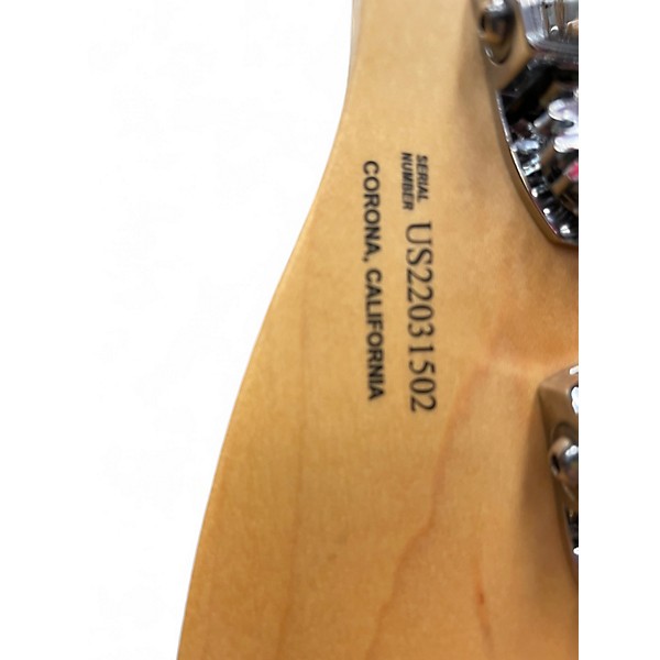 Used Fender American Performer Precision Bass Lake Placid Blue Electric Bass Guitar
