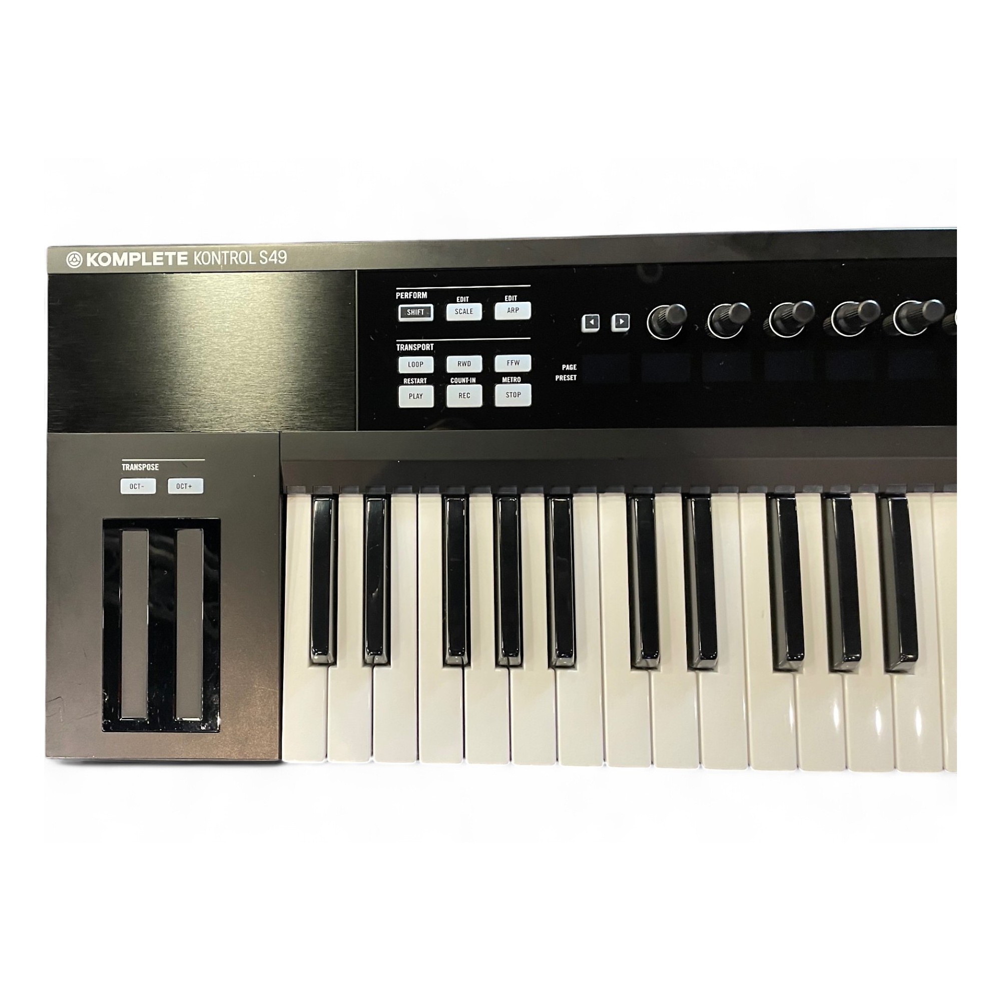 KOMPLETE KONTROL S49 MIDIキーボード Native Instruments (NI) 【1台限定展示品大特価！】KOMPLETE