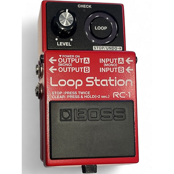 Used BOSS RC1 Loop Station Pedal | Guitar Center