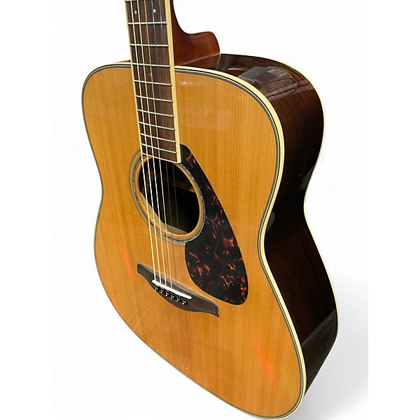 Used Yamaha FG730S Natural Acoustic Guitar Natural | Guitar