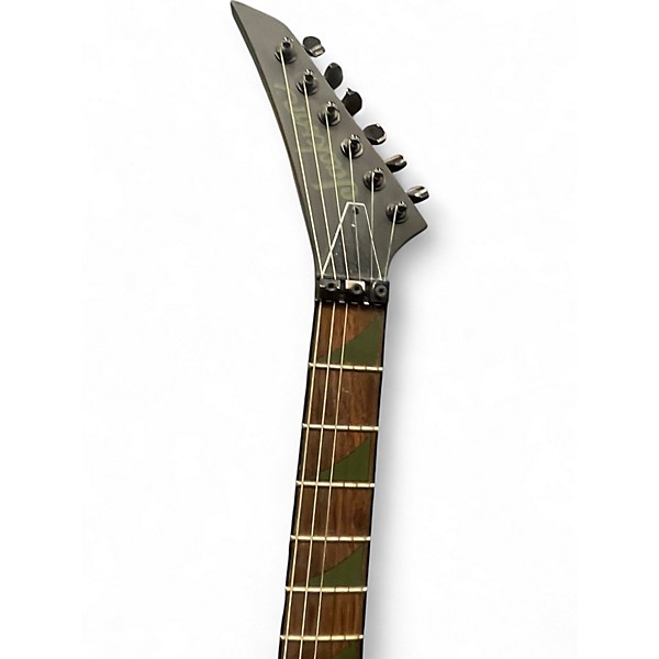 Used Jackson RRX24 Matte Army Drab Green Solid Body Electric Guitar