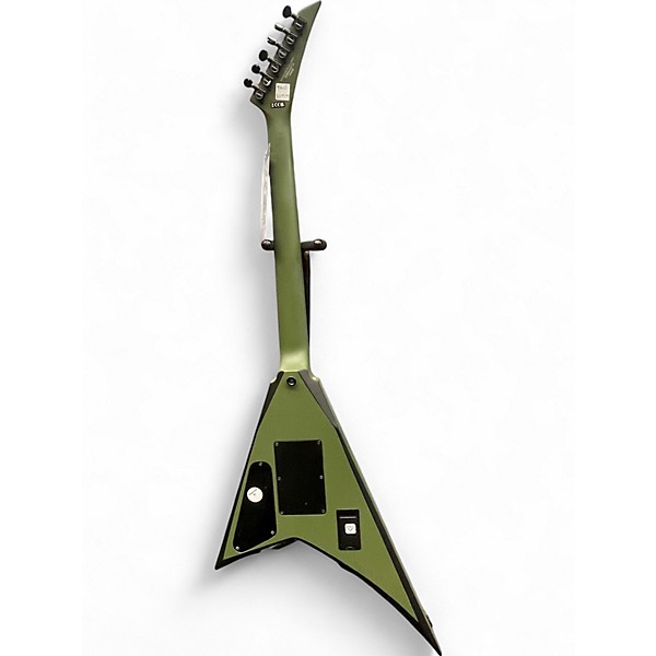 Used Jackson RRX24 Matte Army Drab Green Solid Body Electric Guitar