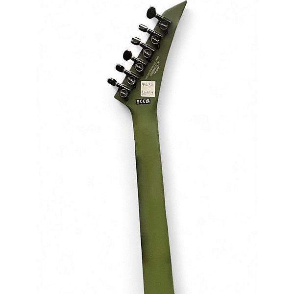 Used Jackson RRX24 Matte Army Drab Green Solid Body Electric Guitar