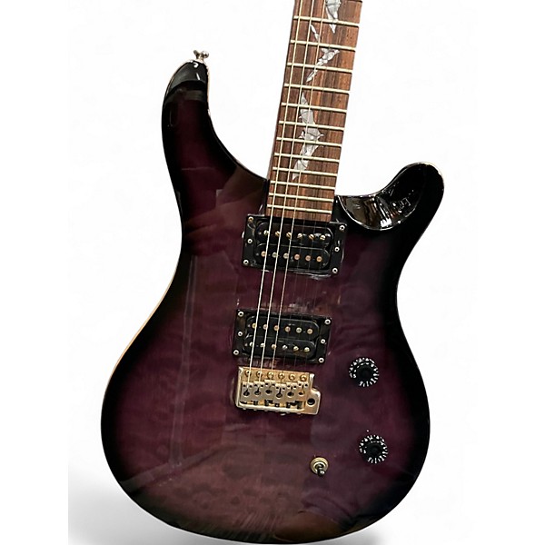 Used Prs Se Paul Allender Signature SE Trans Purple Solid Body Electric Guitar