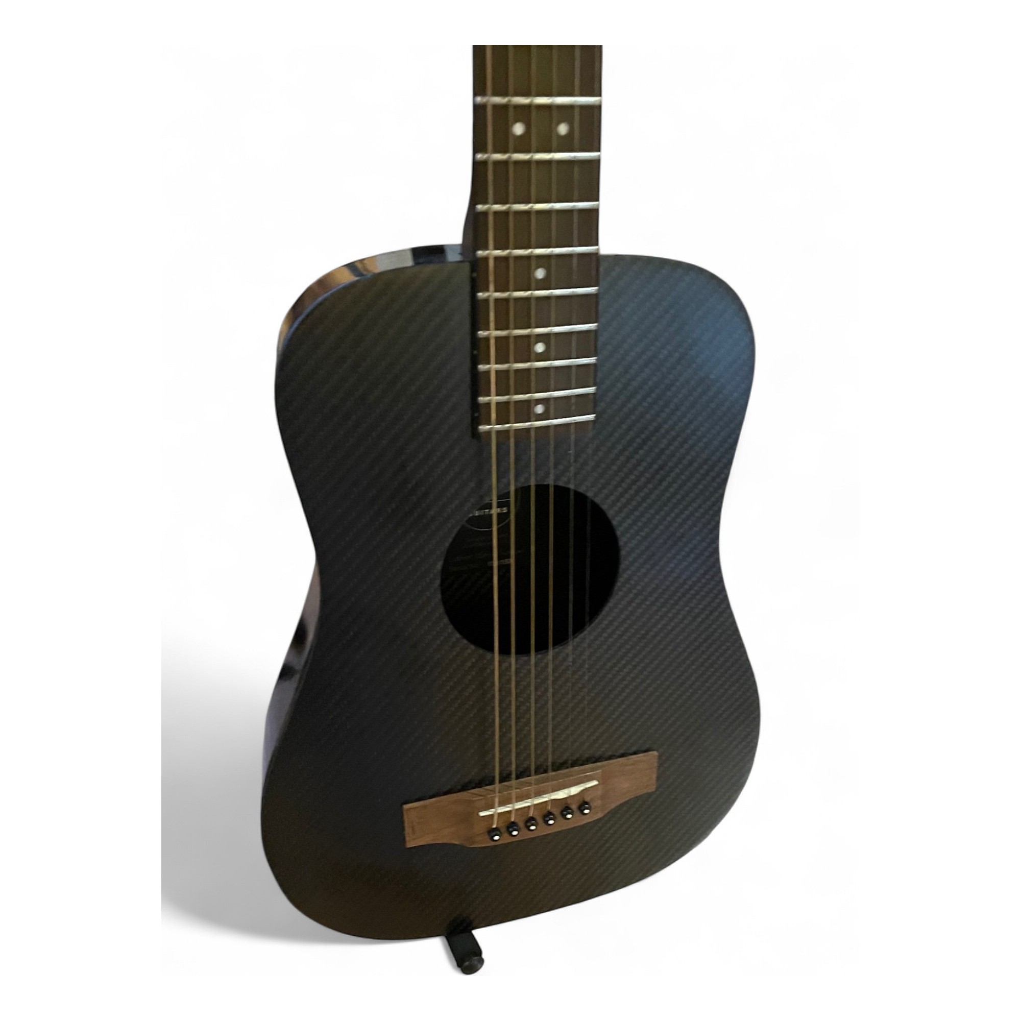 Used Klos Hybrid Travel Guitar BLACK Acoustic Guitar BLACK