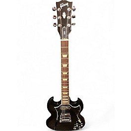 Used Gibson SG Standard Black Solid Body Electric Guitar