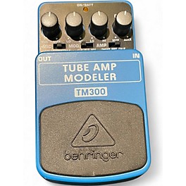 Used Behringer TM300 Tube Amp Modeler Effect Pedal
